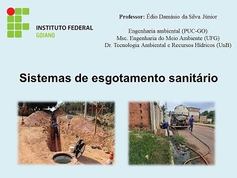 Sistemas de esgotamento sanitário