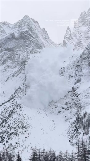 What would you do if you saw an avalanche coming straight at you like this? | The Weather Channel