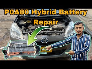 POA80 Replace Hybrid Battery Pack Causes And|Hybrid Battery Repair|Hybrid Battery Replacement Prius