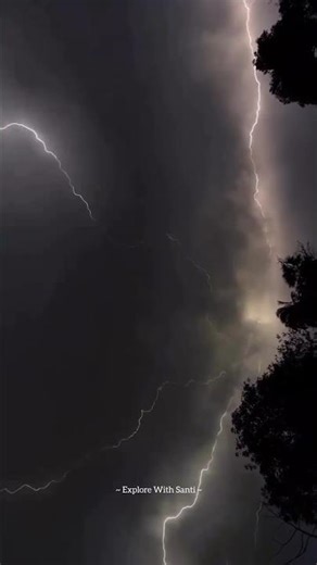 Thunder got a soundtrack ⚡⛈️ #shorts #short #explore #viral #youtubeshorts #weather #monsoon