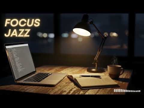 3AM Jazz Café ☕ Deep Focus Music for Studying, Coding & Working