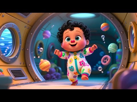 Ping Ping Submarine Ride 🐠🚤🌊 | Ocean Kids Song | Learn Colors and Submarine Sounds