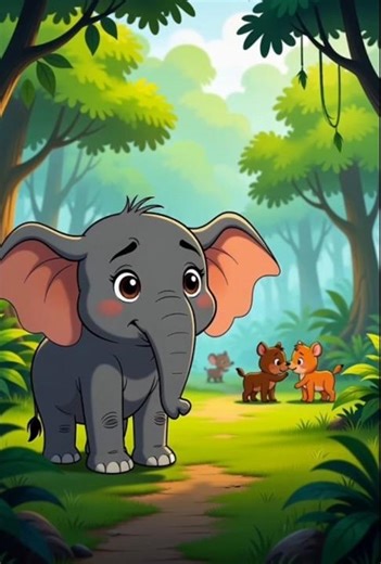 🐘 hathi Raja aur 🐒 bandar mama . हाथी और बंदर मामा ।