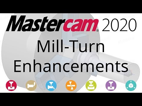 What's New in Mastercam 2020: Mill-Turn