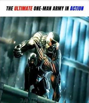 He's The Definition of a One-Man Army 💀 #gaming #crysis #shortsfeed