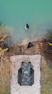 The Blockhouse Camo Pro; the ULTIMATE carp fishing shelter! 🏠💯 #NashTackle #MakeItHappen #Blockhouse #Carp #CarpFishing | Nash Tackle