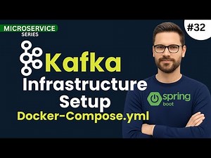 Kafka Setup Using Docker (KRaft Mode) | docker compose yml | Spring Boot Microservices | Hindi