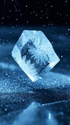 Ice Cube Drop ❄️💥 Satisfying ASMR Shatter (Slow Motion)