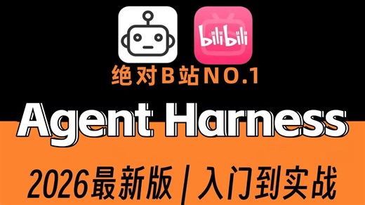 【2026版】深度解析AgentHarness的底层原理、核心组件和实战应用 Harness Engineering深度解析与最佳实践