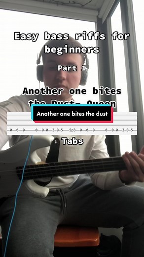 Queen Another One Bites the Dust Bass Tutorial
