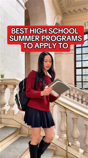 Ultimate Ivy League Guide™ | Whether you have past experience or not, winter is PEAK season for summer program apps. Every year I see students say “I’ll apply next... | Instagram