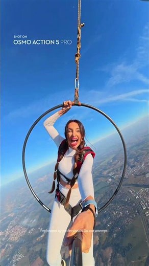 Swinging Off a Hot Air Balloon 🎈🪂 | Osmo Action 5 Pro POV