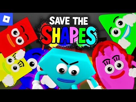 Save The Shapes Roblox [Part 1, Chapter 1] : mascot horror gameplay walkthrough