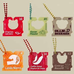 F1 Driver Bread Clip Keychain - Etsy