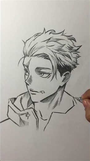 SUKUNA vs ITADORI Speed Drawing | JJK Fan Art #shorts #JujutsuKaisen
