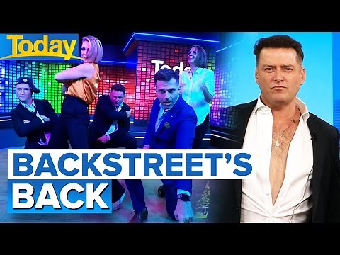 Today Show hosts do a dance-off to the Backstreet Boys | Today Show Australia