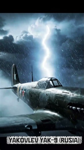Yakovlev Yak-9 – The Soviet Fighter That Dominated WWII Skies ✈️🔥 #WWII
