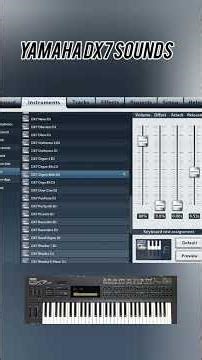 Sonidos Originales Del Yamaha Dx7