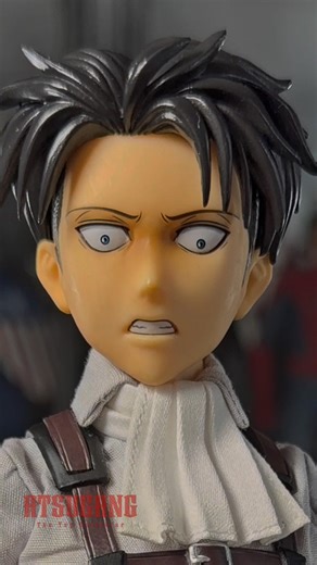 Levi Ackerman Quick ASMR Close Up #asmr #closeup #levi
