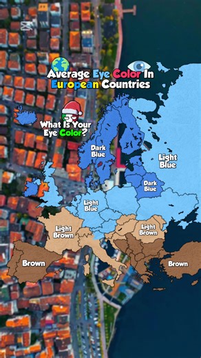 Exploring Eye Colors Across Europe