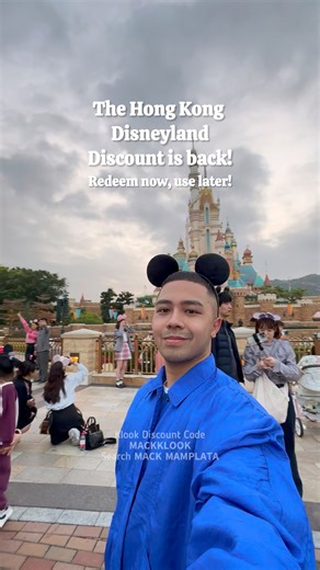 4.6K views · 81 reactions | The Hong Kong Disneyland Discount is back! Redeem now, use later! Hong Kong Disneyland: https://tinyurl.com/HKDisneylandDiscounted ✅ Use my Klook Discount Code 헠헔헖헞헞헟헢헢헞 for extra 5-8% discount on Flights, Hotels & Activities Anywhere! ✨ ✅ Redeem Exclusive Discount Code up to 50% on my Kreator Shop here: s.klook.com/c/l3PLK9vj1V #MackMamplata #HongKong #Disneyland #HKDL #Klook | Mack Mamplata | Facebook