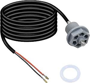 WUMZIJ 6600-166 Temperature Sensor Fit for Sundance Spas and Jacuzzi Hot Tubs, Upgraded Spa Sensor with Curled Finger Connectors and 6540-228 O-Ring