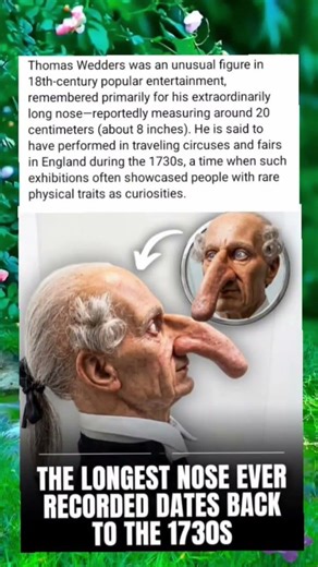 The Man With the 8-Inch Nose - 18th Century's Most Unusual Celebrity