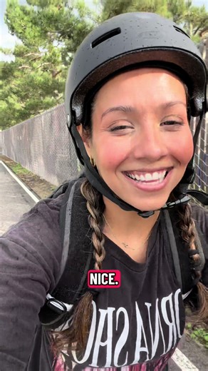 So much fun today!! Got comfortable to pick up some speed! * * * * * #rollerblade #inlineskating #остот @Bell Helmets @Rollerblade