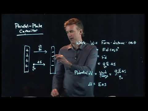 Work and the Parallel Plate Capacitor | Physics with Professor Matt Anderson | M19-08