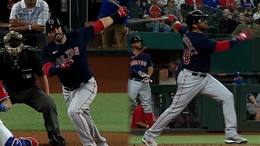 J.D. Martinez's two home runs