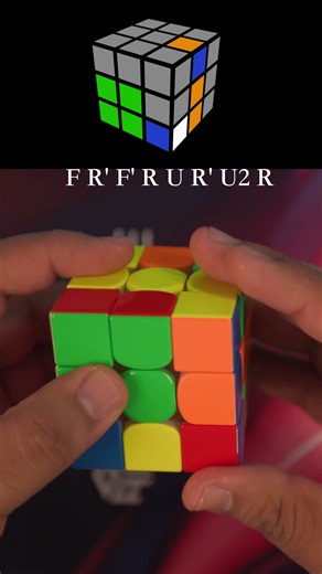 [ 4/42 ]Advanced F2L #fypシ゚viral #cubing #algorithms #speedcubing #yihengwang #rubikscube #f2l