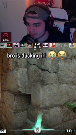 CS2 player dodging bullets IRL...