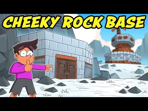 You won't believe where I built my CHEEKY ROCK BASE in Rust...