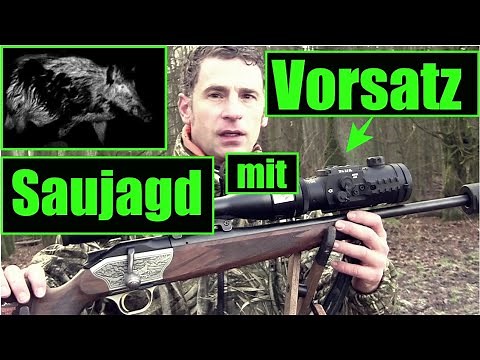 Saujagd mit Vorsatzgerät Dipol TFA 2.0