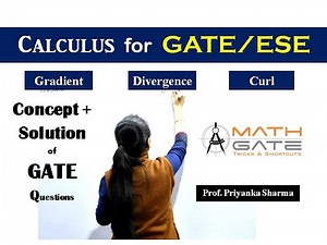 Vector Calculus: Gradient, Divergence and Curl Video Lecture | Crash Course: Computer Science Engineering (CSE)