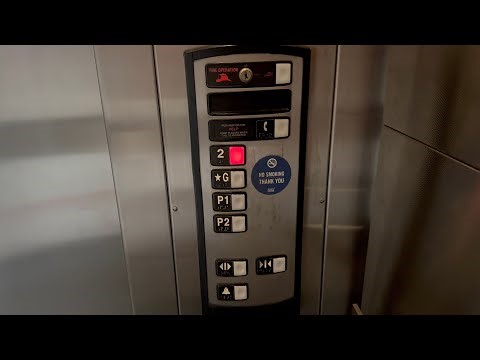Schindler 330A Underground Parking Elevators at Atlantic Station- Atlanta, GA, USA
