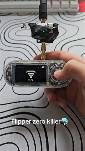 🐬 Flipper Zero on Fire 🔥 – The Swiss Army Knife of Cyber Gadgets The Flipper Zero is a multi-functional, open-source cyber tool that has become a favorite for makers, researchers, and security enthusiasts. With its playful dolphin interface 🐬 and powerful features, it’s a fun yet serious device for learning how everyday technologies communicate. 💡 What Makes It Stand Out: 1️⃣ RFID & NFC Testing – Explore how contactless cards & devices work 📡 2️⃣ Infrared Remote – Control TVs, ACs, and othe