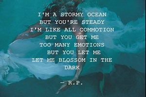 I’m a stormy ocean 🌊 Track 3 - Collide #wavesofemotions | Rachel Platten