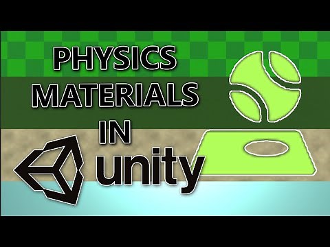 Use Unity Physics Materials to Simulate Different Surfaces!