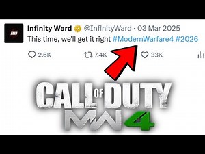 Infinity Ward Tease Modern Warfare 4 + HUGE Leaks! Campaign Plot, DMZ 2.0, Multiplayer Movement/Maps