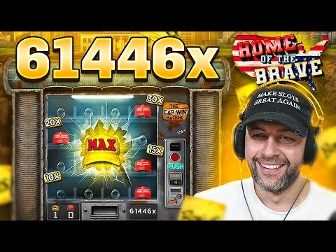 We did HUGE $3,330 SPINS on the *NEW* HOME OF THE BRAVE SLOT!! (Bonus Buys)