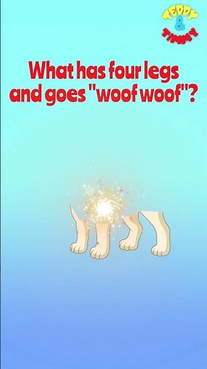 Riddles For Kids | YouTube Shorts | Animal Riddles | Dog Barking | Fun Videos | Teddy And Timmy