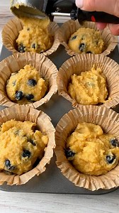 Almond Flour Blueberry #Muffins 🫐 https://themodernnonna.com/almond-flour-blueberry-muffins/ 👇🏼Comment “recipe” I’ll send it straight to your inbox! 📩 #recipes #blueberrymuffins #healthymuffins | The Modern Nonna