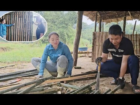 CHUC came to help HANG design bamboo bedroom partitions