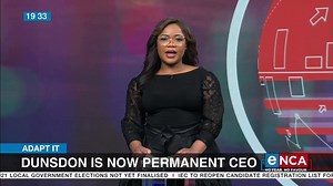 1.2K views · 13 reactions | Tiffany Dunsdon has been permanently appointed to steer IT services company, Adapt IT after its founder CEO resigned under a cloud in May. The company's board appointed Tiffany Dunsdon as Chief Executive Officer. #eNCA’s Rofhiwa Madzena unpacks the details. #eNCABusiness #DStv403 | eNCAnews | Facebook