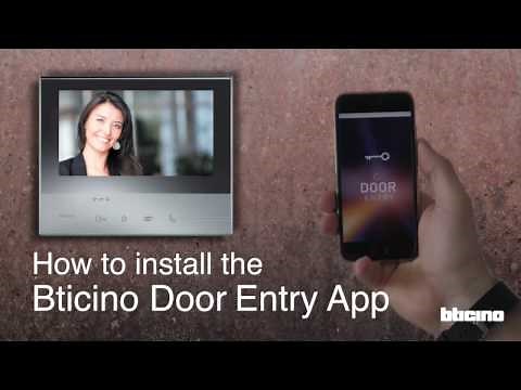 How to install the Bticino Door Entry App