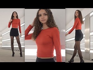 HOSIERY FASHION FILM : Pantyhose, Tights , Mini Skirt , Heels (4K)
