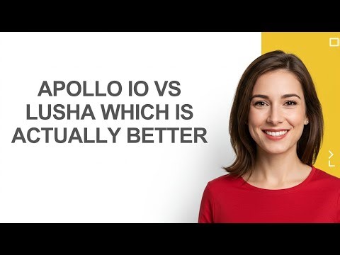 Apollo Io Vs Lusha Which Is Actually Better - AshleyHowTo
