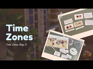 Teaching Time Zones Step 3: Time Zones Montessori Lesson