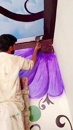 Creating Vibrant Mural Paintings Step by Step